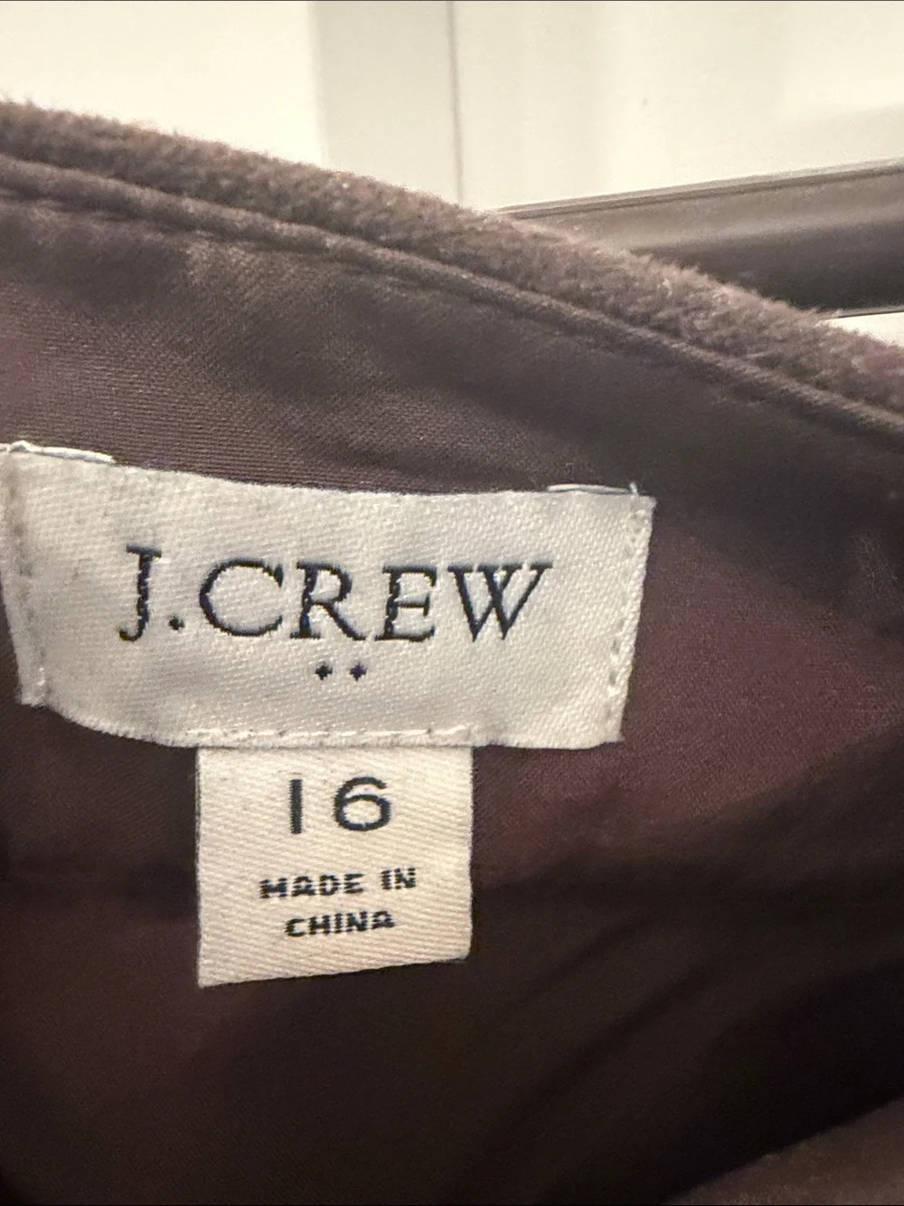 J. Crew Chocolate Brown Mini Skirt